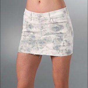 COPY - 7 for all Mankind tie dye miniskirt size 24